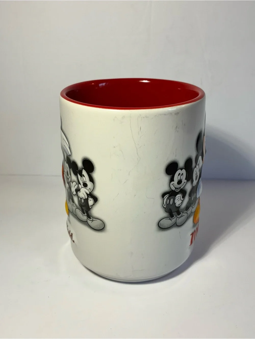 Disney Parks Authentic Original Mickey Mouse Retro Ceramic Mug